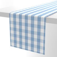 Airy Blue Gingham Check
