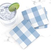 Airy Blue Gingham Check