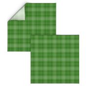 Irish Shamrock Green Tartan Check Check Pattern