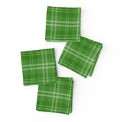 Irish Shamrock Green Tartan Check Check Pattern