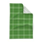 Irish Shamrock Green Tartan Check Check Pattern