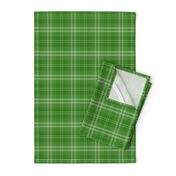 Irish Shamrock Green Tartan Check Check Pattern