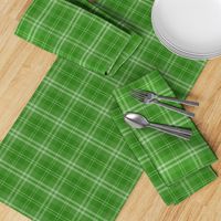 Irish Shamrock Green Tartan Check Check Pattern