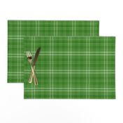 Irish Shamrock Green Tartan Check Check Pattern