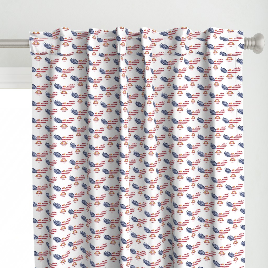 American Eagle Medium Pattern 2 on White