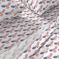 American Eagle Medium Pattern 2 on White