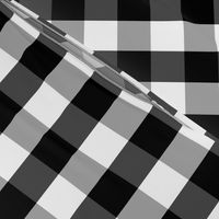 Small Black White Gingham Checked Square Pattern