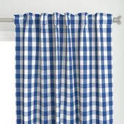 Delphinium Blue Mini Gingham Check Plaid