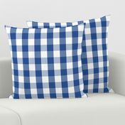 Delphinium Blue Mini Gingham Check Plaid