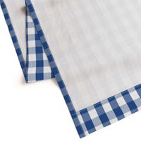 Delphinium Blue Mini Gingham Check Plaid