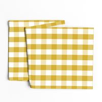 Primrose Yellow Mini Gingham Check Plaid