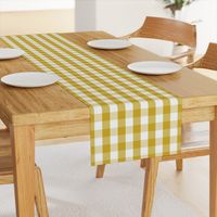 Primrose Yellow Mini Gingham Check Plaid