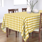 Primrose Yellow Mini Gingham Check Plaid