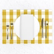 Primrose Yellow Mini Gingham Check Plaid