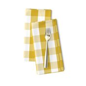 Primrose Yellow Mini Gingham Check Plaid