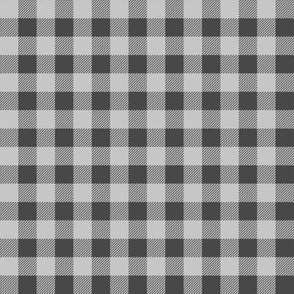 pet quilt e coordinate buffalo plaid dark grey