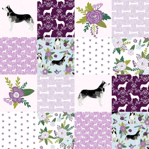 husky  cheater quilt  pet quilt c dog fabric quilts 