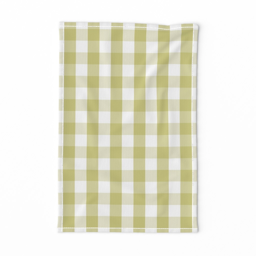 Fern Green Mini Gingham Check Plaid