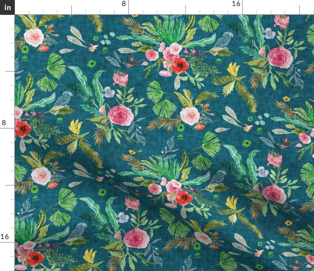 Paradisio   Bloom (teal) MED