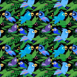 Jungle Birds – Blue