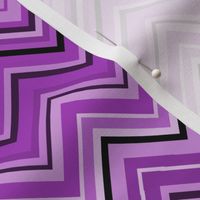 Violet Purple Chevron Stripe