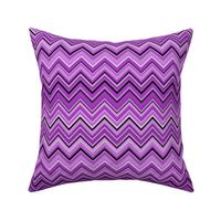 Violet Purple Chevron Stripe