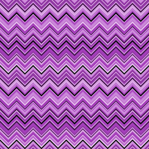 Violet Purple Chevron Stripe