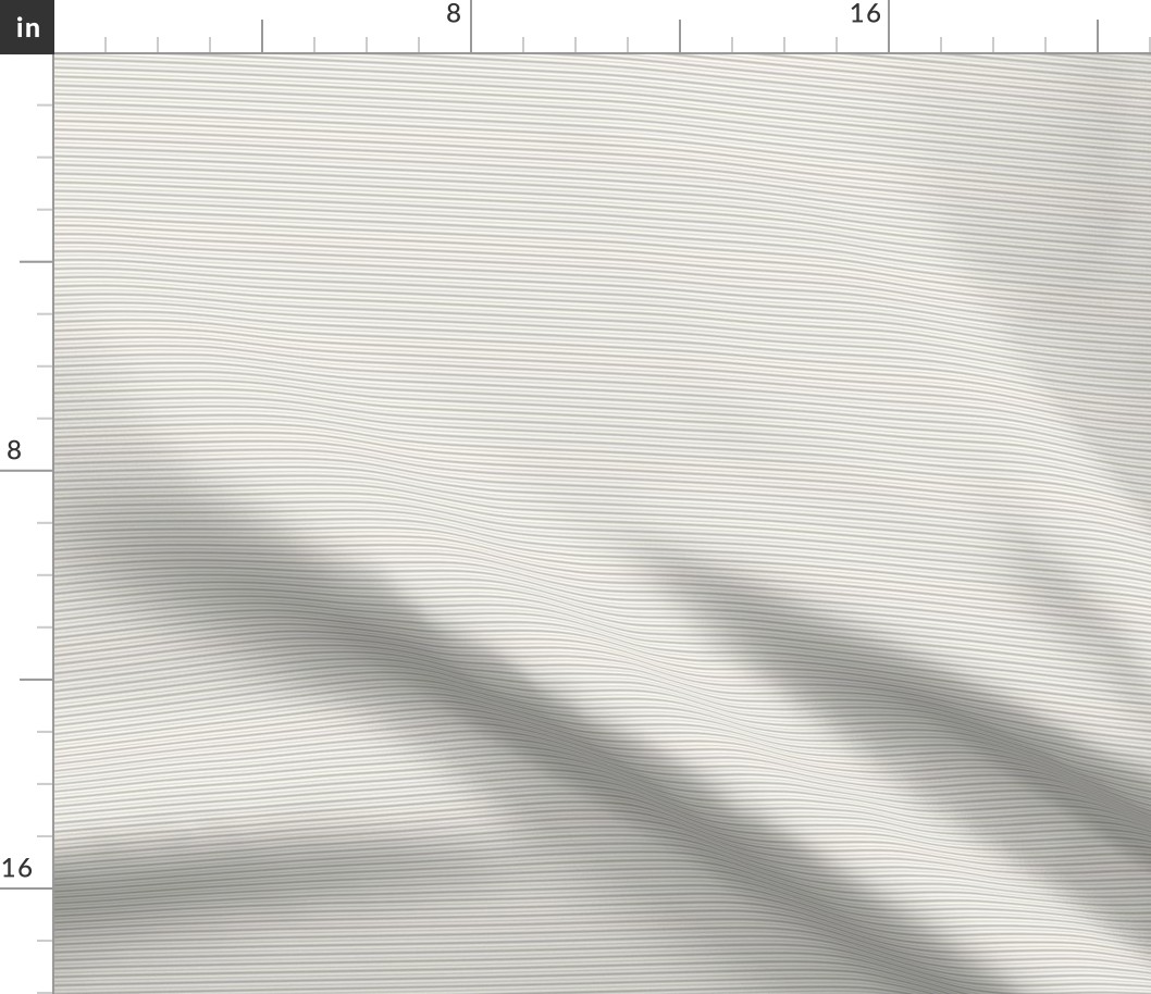 stripes 12pi tiny hoizontal gray bdbbbb on fffdf2
