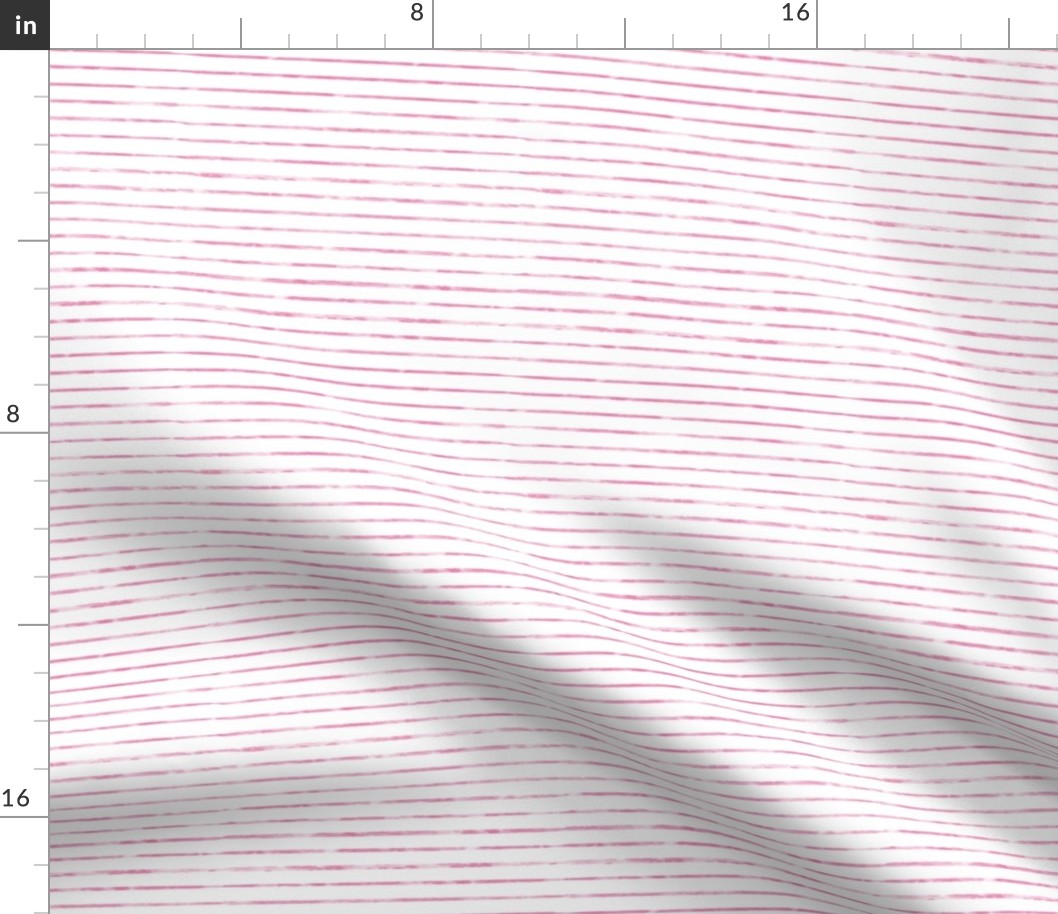 Small Grace Pink Watercolor Stripes