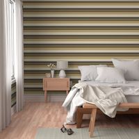 Russet & Desert Brown Horizontal Stripe