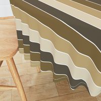 Russet & Desert Brown Horizontal Stripe