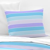 Pastel Periwinkle Baby Blue Stripe