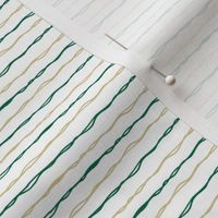 green and gold stripes