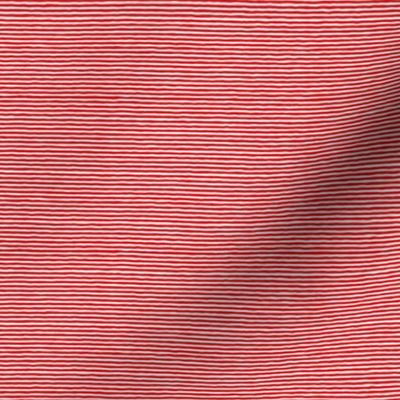 fine red wiggly stripes