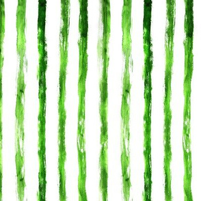 Grungy green vertical paint stripes