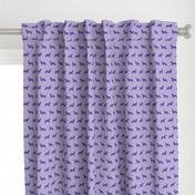 Corgi Cardigan Welsh Silhouette Violet