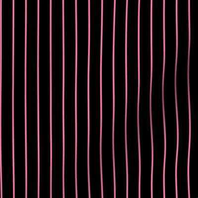 Black pink pinstripes