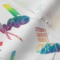 Skylab - watercolour rainbow 2