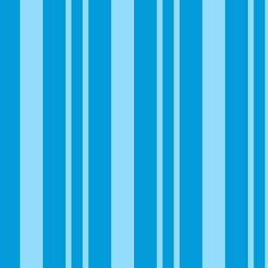 JP11 -  Rhythmic Stripes in Two Tones of Baby Blue