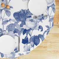 Belles Fleurs ~  Jolie Rayure ~ Willow Ware Blue and White 