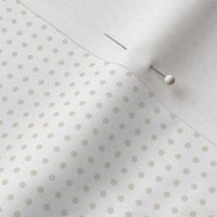 Small Tan Dots on White