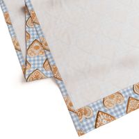 Hjerte Hygge blueberry gingham