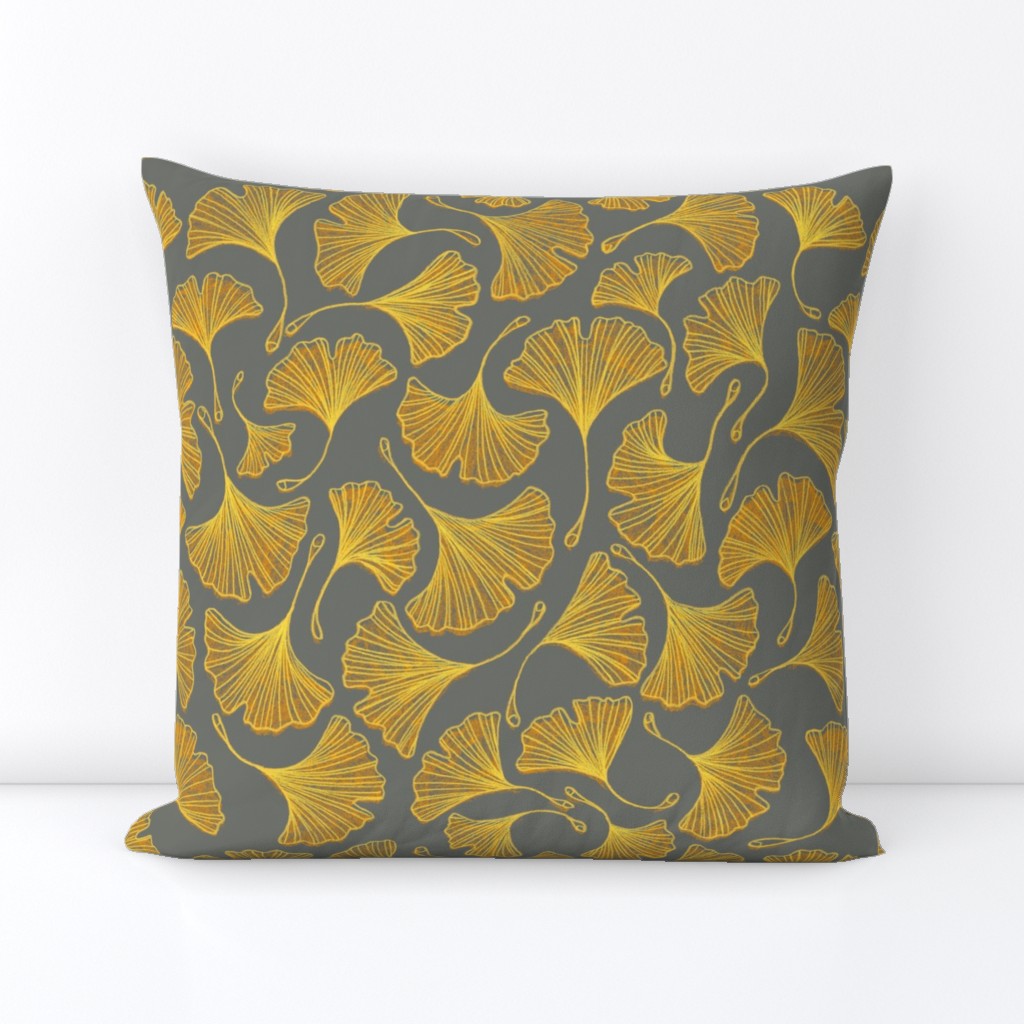 Ginkgo Yellow/Grey