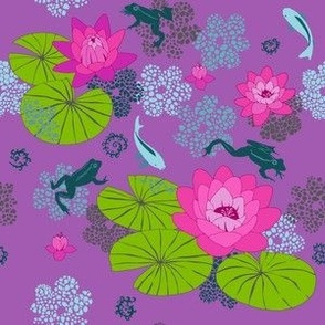 The Lily Pond (purple)