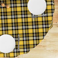 fall plaid - mustard, black, white 