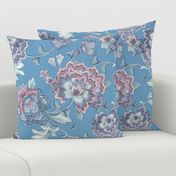 Chintz  azure