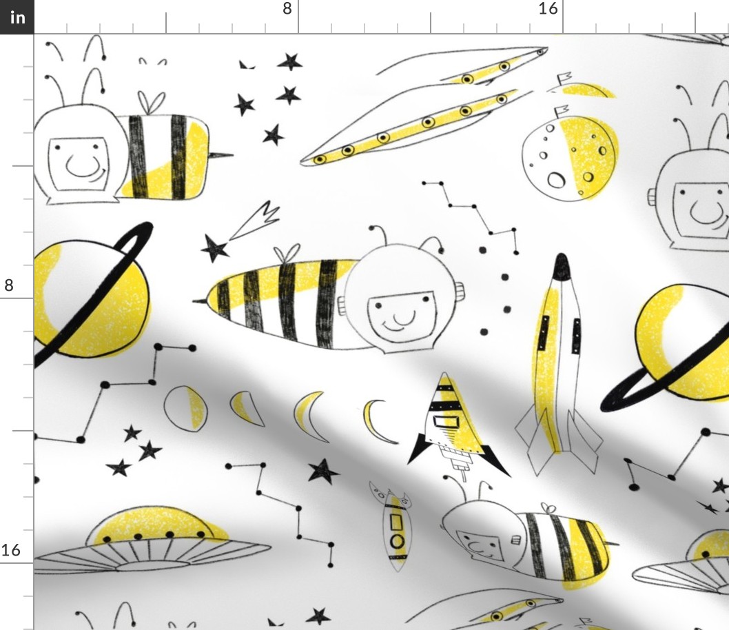 bee spoonflower