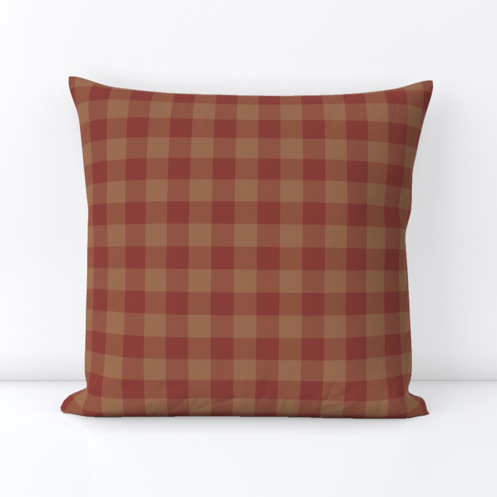 JP14 - Rust and Tan Buffalo Plaid