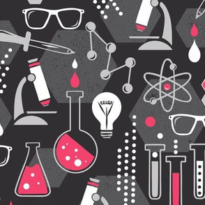 Chemistry Lab - Black & Pink