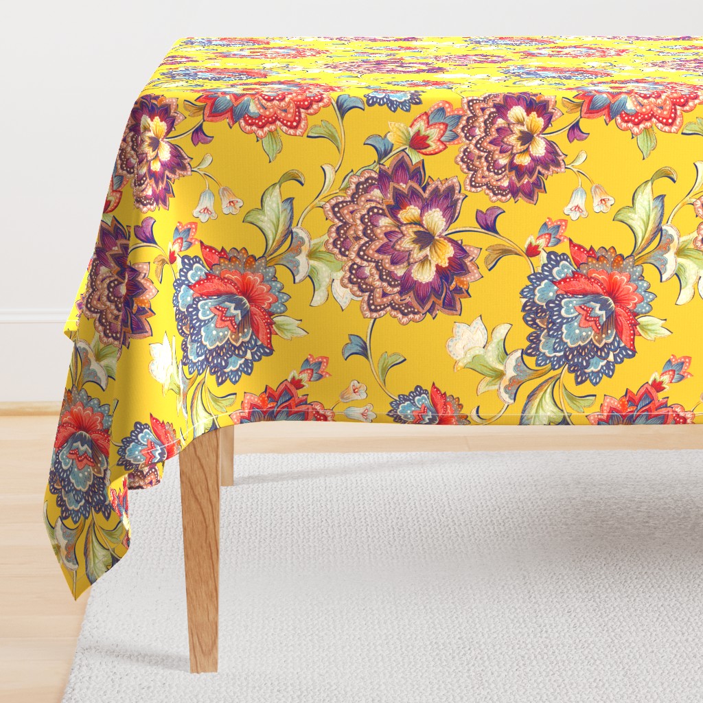  Chintz mustard